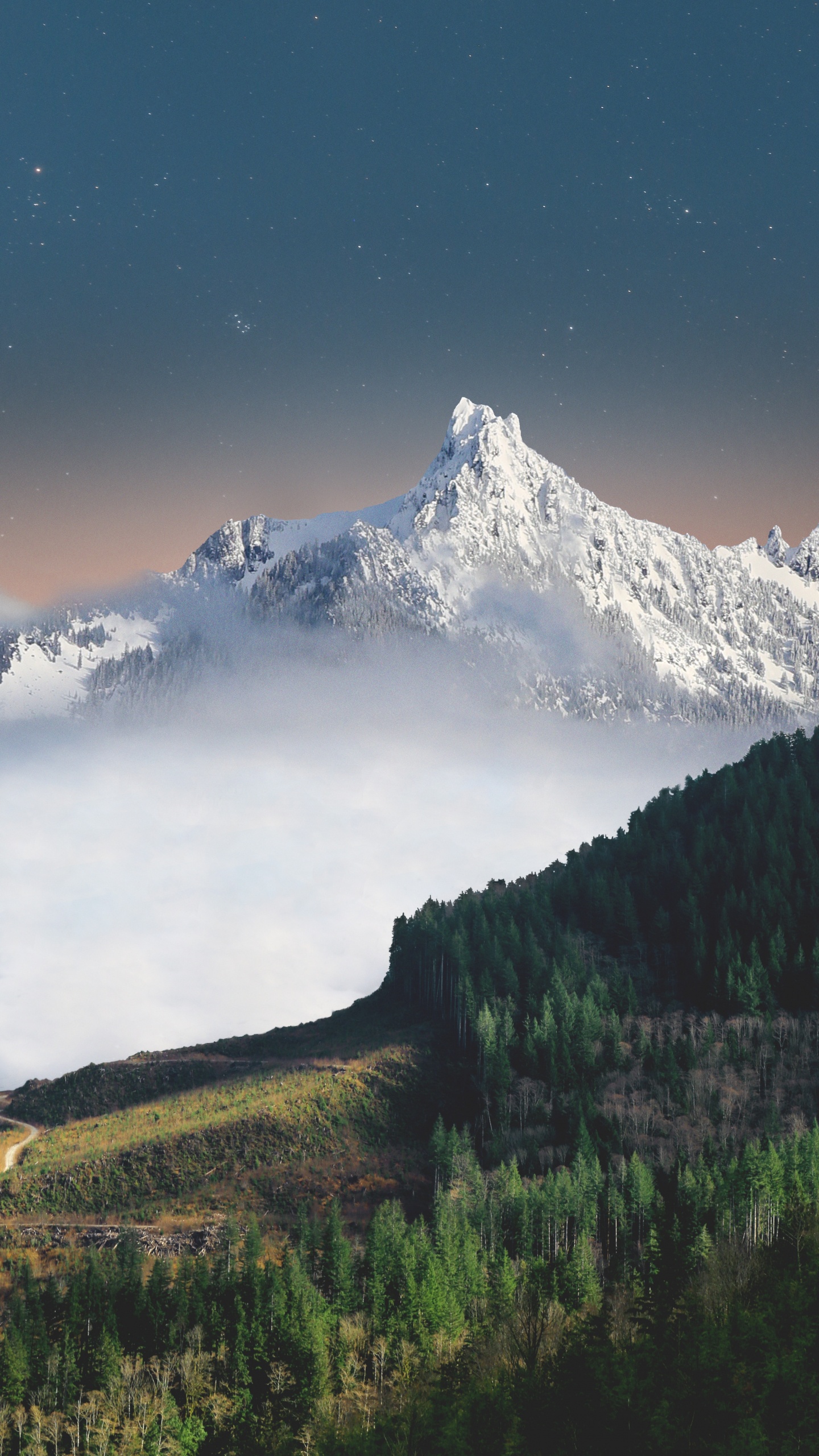 Обои Ларго-Ди-Торре Аргентина, облако, атмосфера, гора, экорегион в разрешении 1440x2560