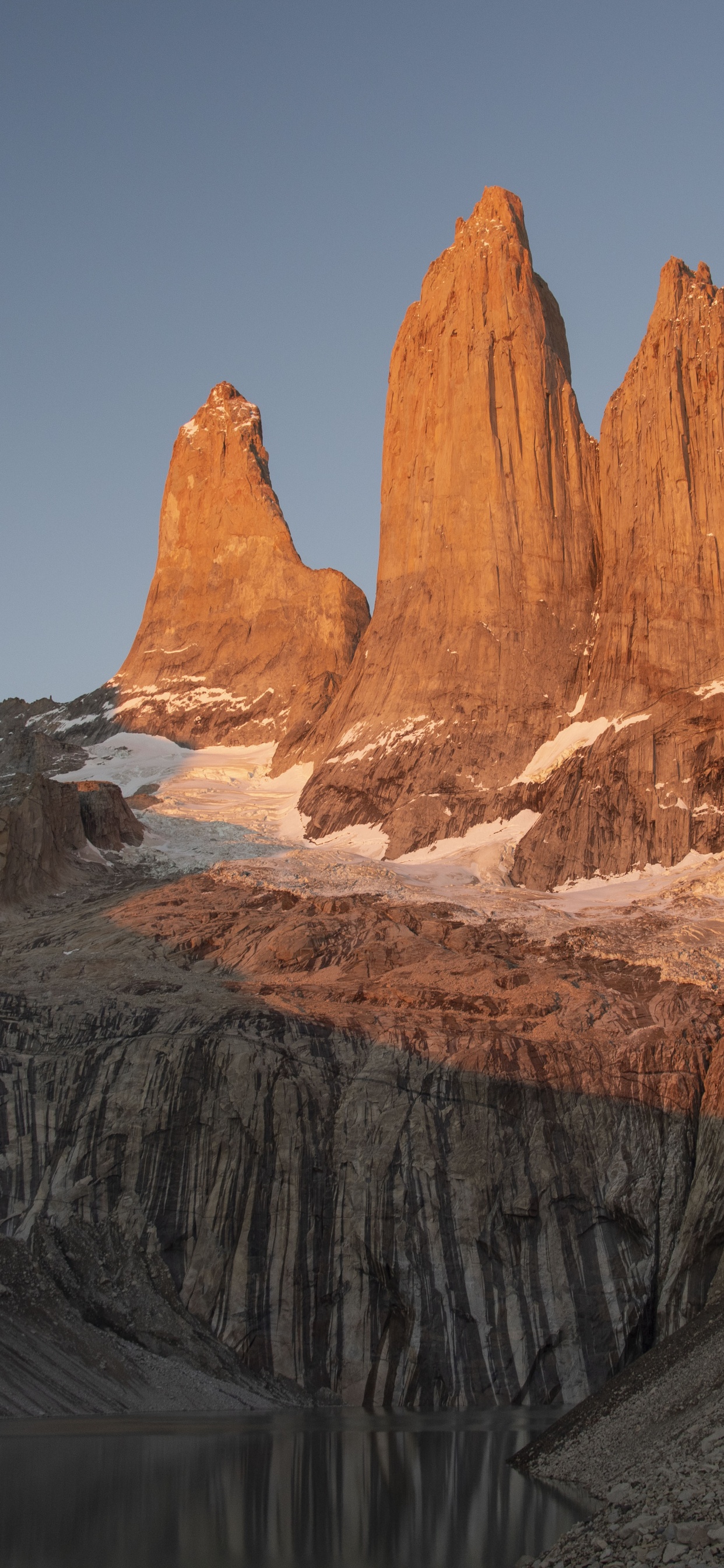 Обои Национальный парк Торрес-дель-Пайне, природа, парк, национальный парк, бесплодные земли в разрешении 1242x2688