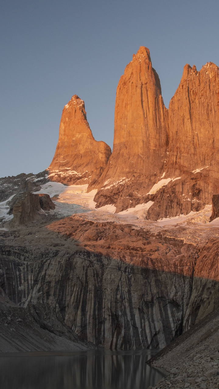Обои Национальный парк Торрес-дель-Пайне, природа, парк, национальный парк, бесплодные земли в разрешении 720x1280