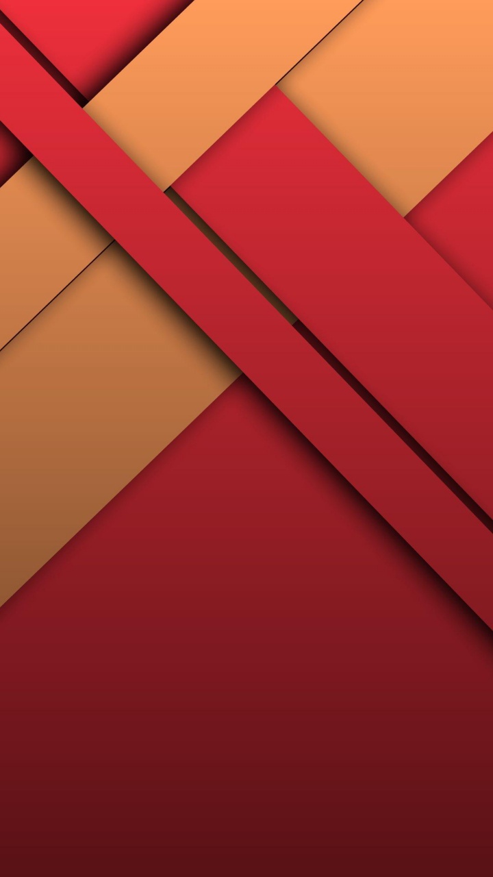 Обои красный цвет, Апельсин, линия, узор, треугольник в разрешении 720x1280