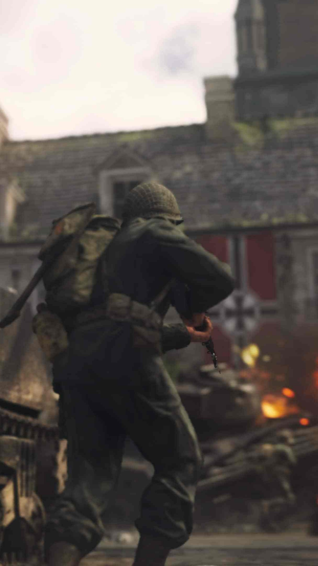 Обои Call of Duty WWII, call of duty world at war, многопользовательская видео игра, activision, компьютерная игра в разрешении 1080x1920