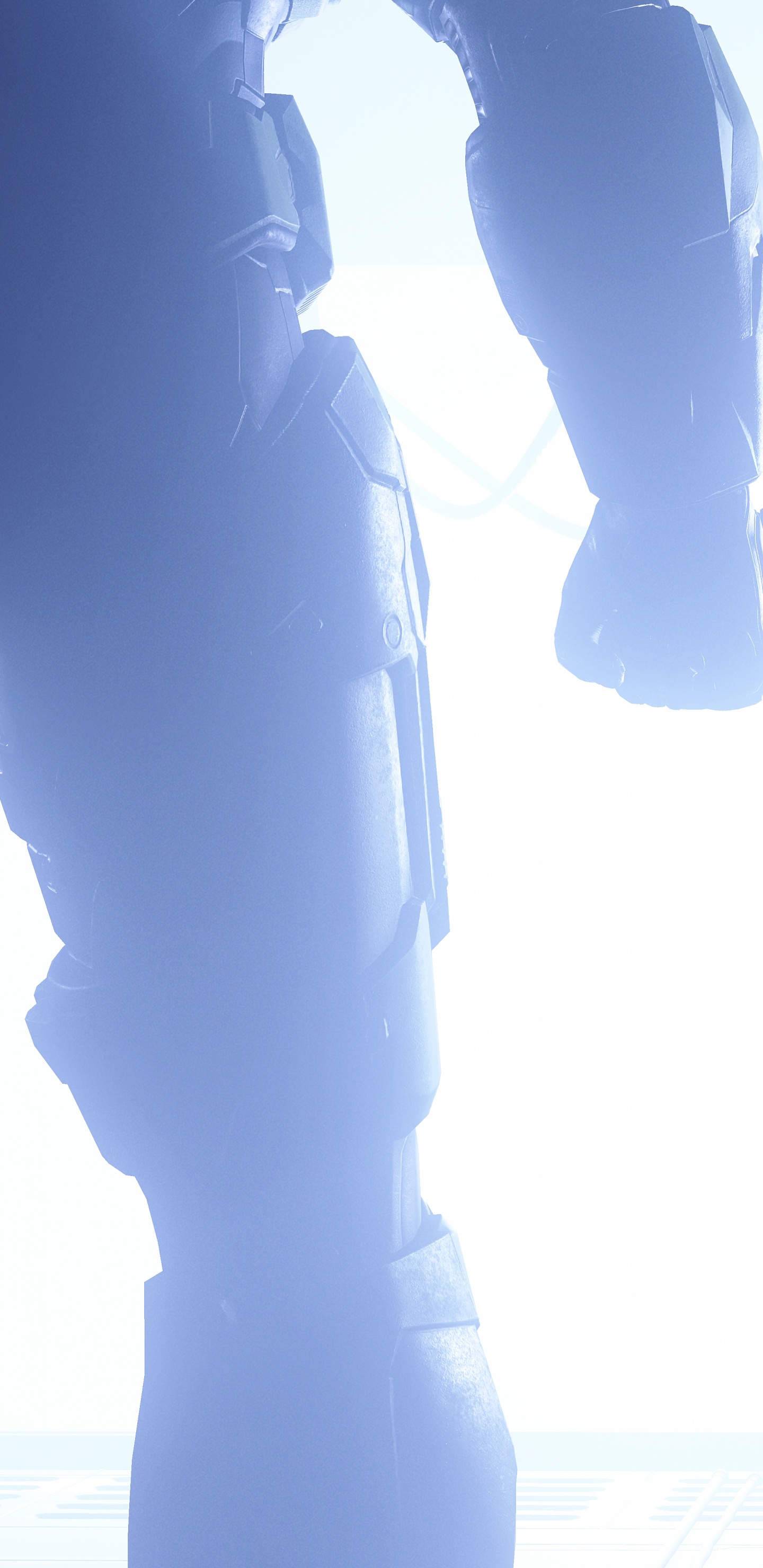 Обои Гало Бесконечно, мастер чиф, синий, жест, видеоигра в разрешении 1440x2960