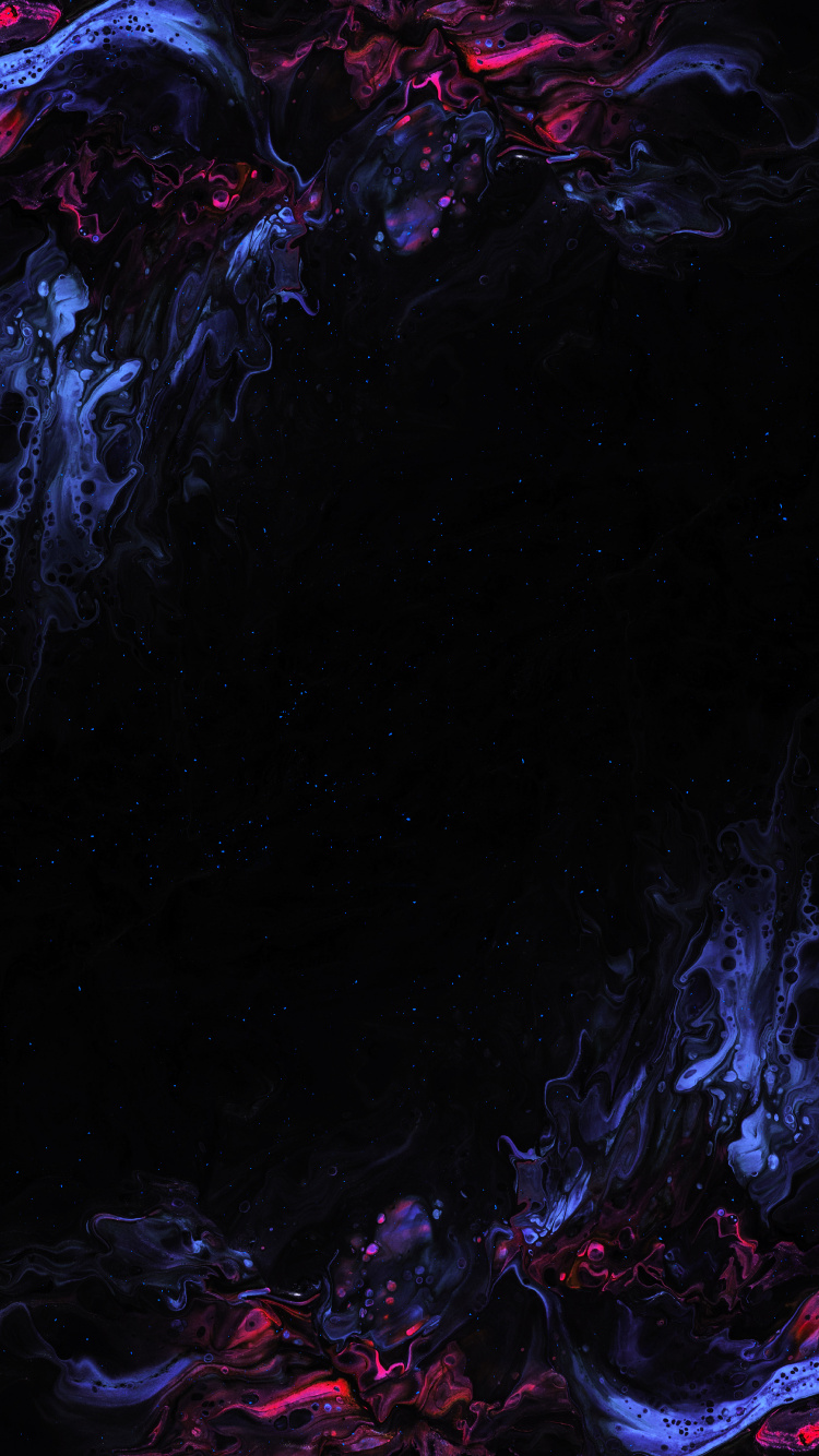 Обои темнота, атмосфера, пурпур, черный, мир в разрешении 750x1334