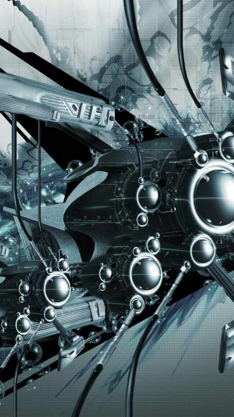 Обои вода, графика, аэрокосмическая техника, Перейти Ина Его Переработки, крыло в разрешении 750x1334