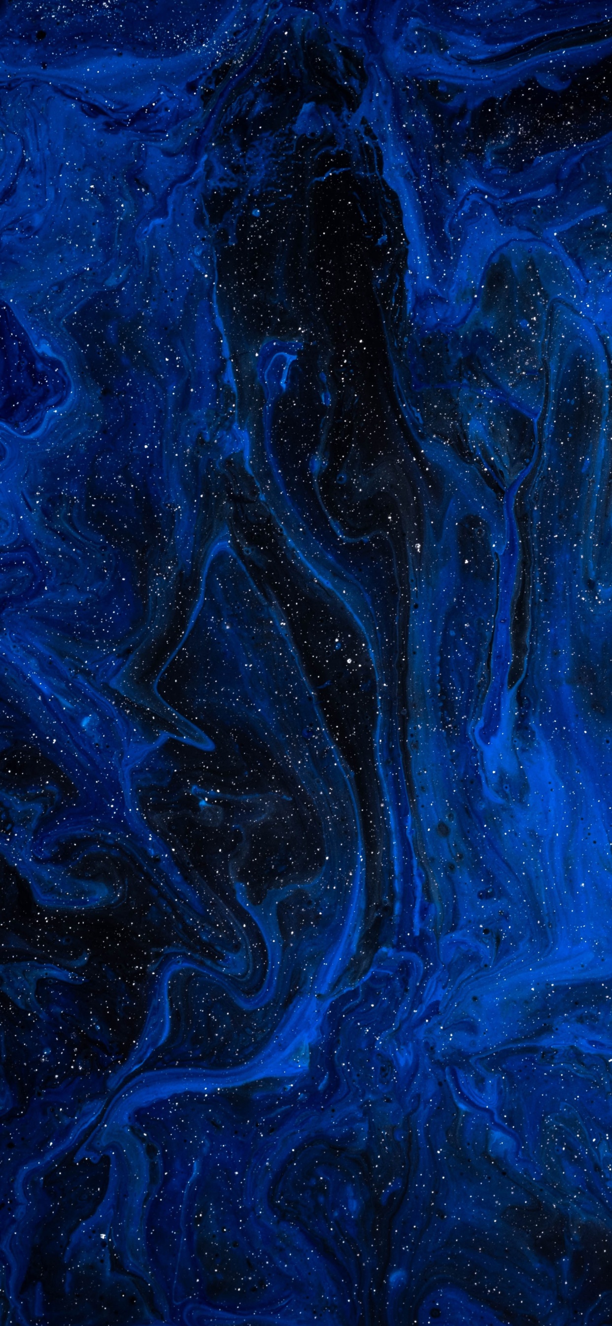 Обои синий, вода, черный, электрик, лазурный в разрешении 1242x2688