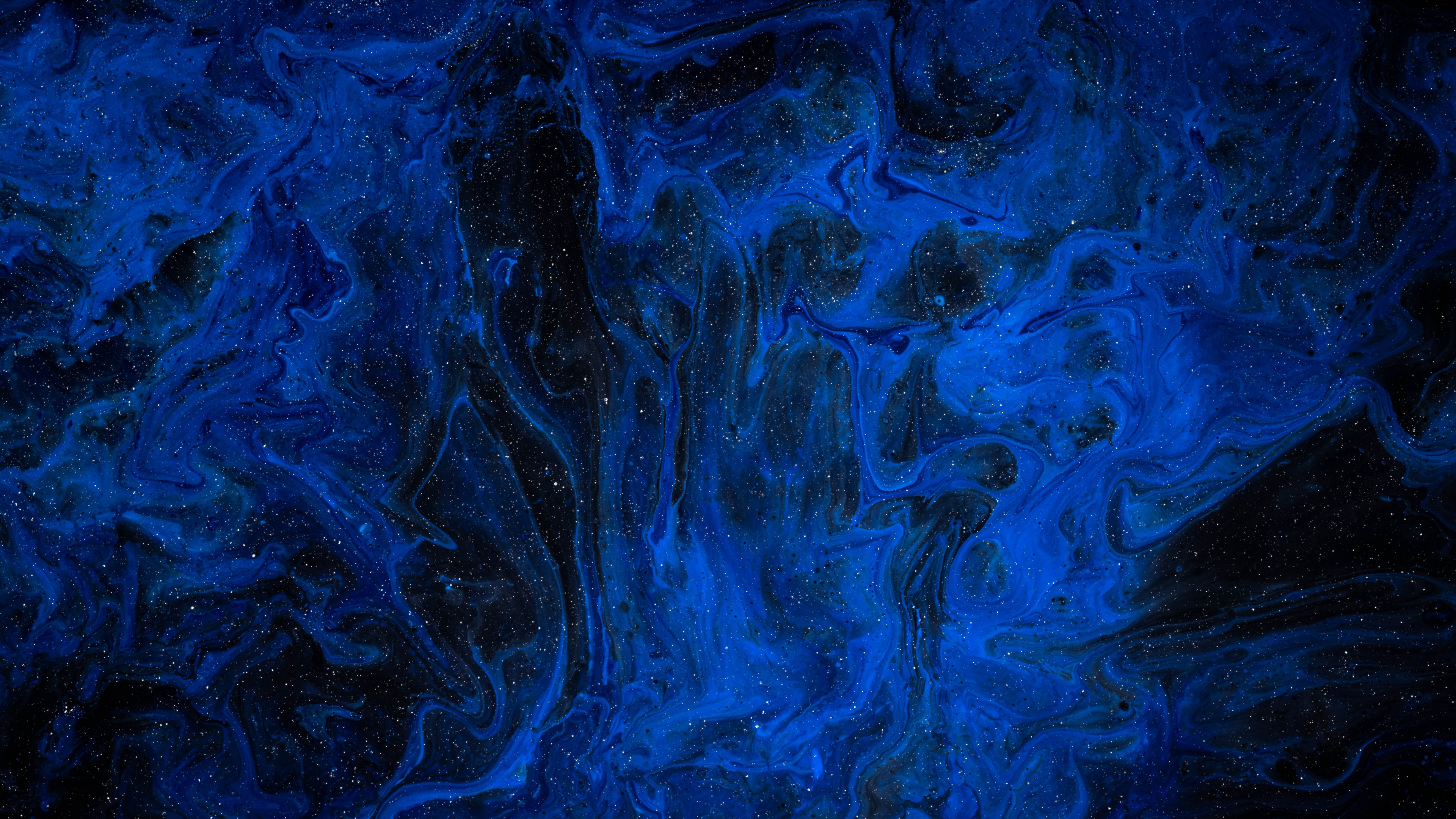 Обои синий, вода, черный, электрик, лазурный в разрешении 3840x2160