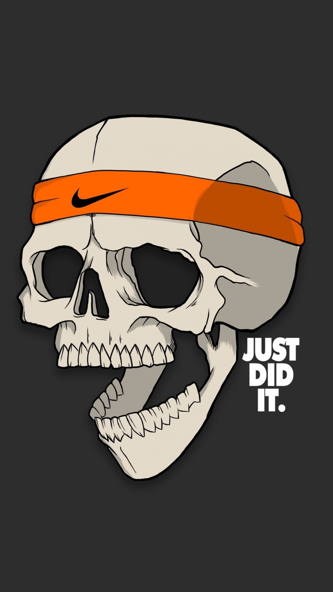 Обои череп, кость, шлем, иллюстрация, анимация в разрешении 1080x1920