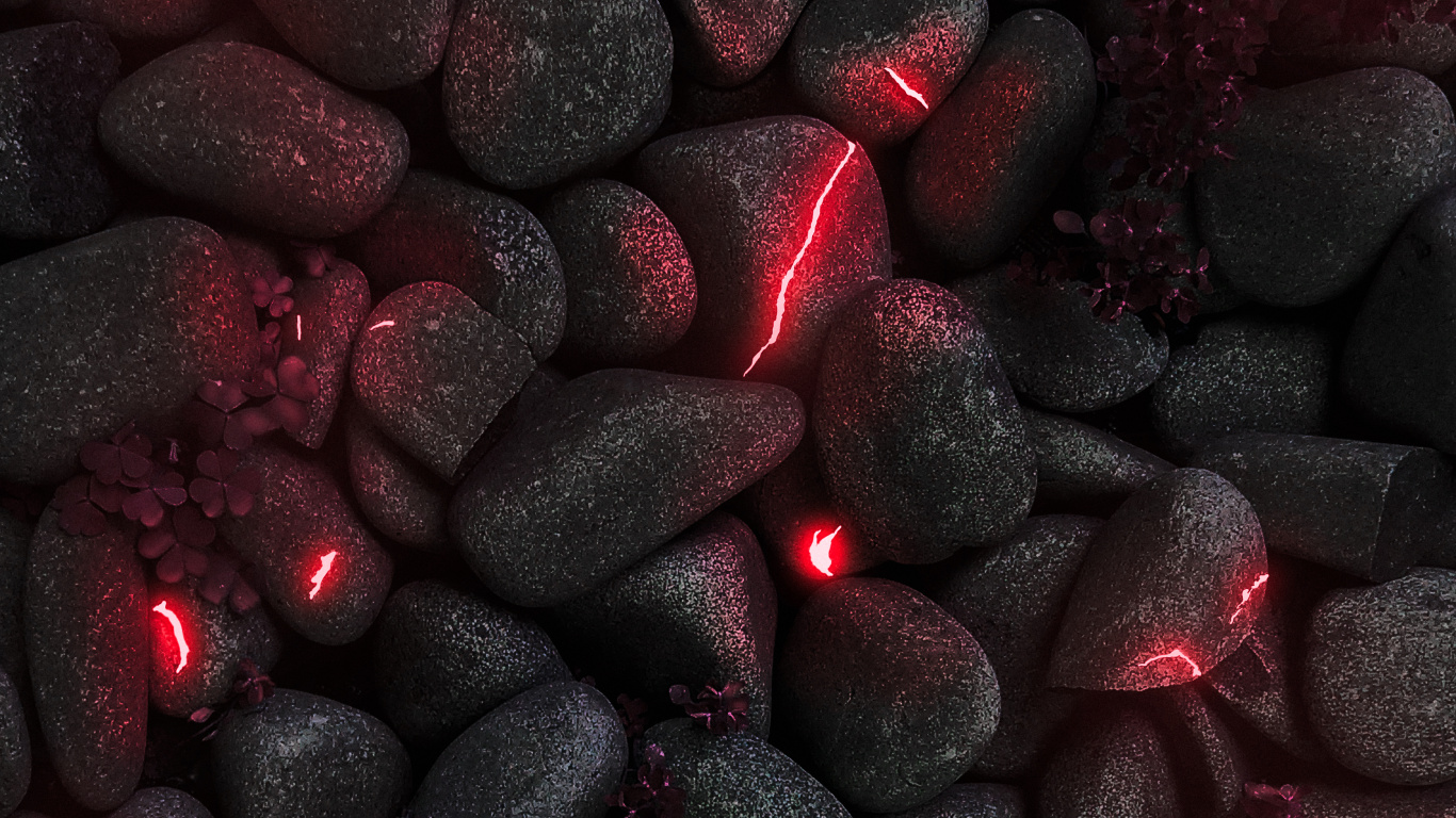 Обои смартфон, ios, автомобильное освещение, автомобильные шины, растение в разрешении 1366x768