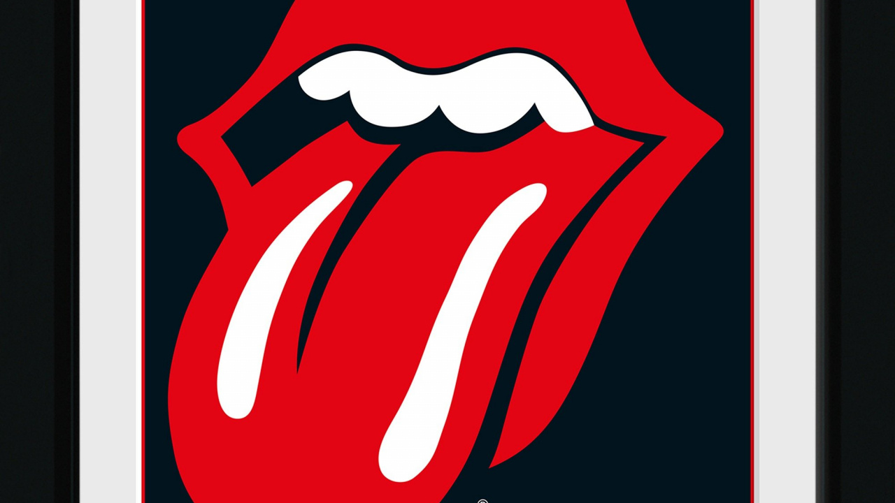 Обои постер, красный цвет, иллюстрация, лого, графика в разрешении 1280x720