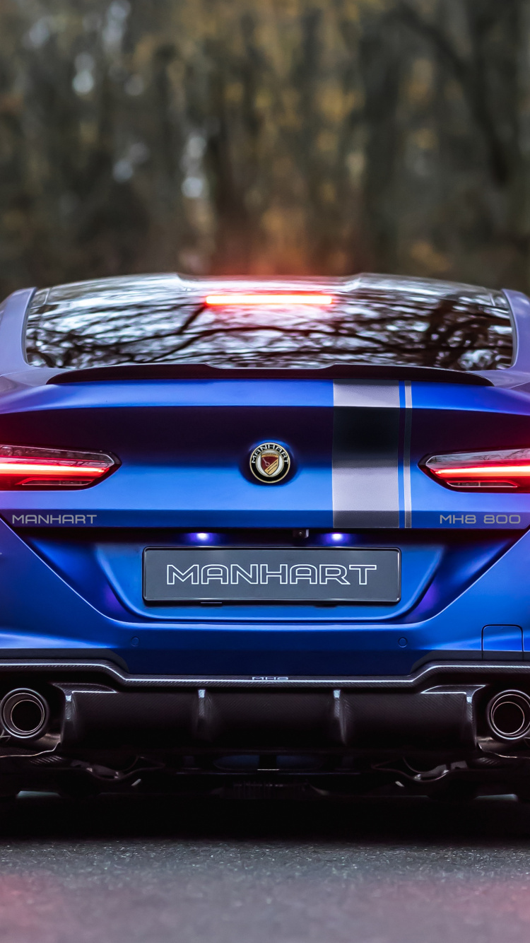 Обои манхарт mh8 800, bmw, Байерише Моторен Верке АГ, легковые автомобили, спорткар в разрешении 750x1334