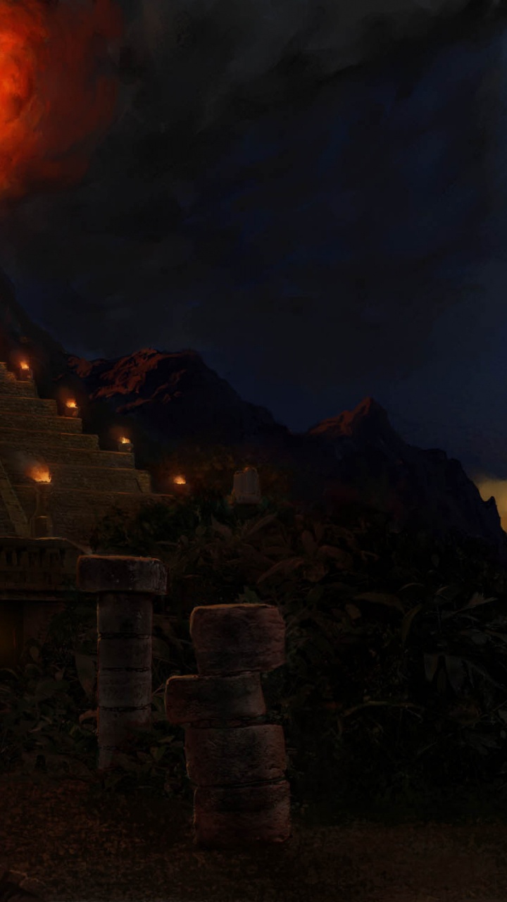 Обои вечер, облако, темнота, пейзаж, М 02 41 в разрешении 720x1280