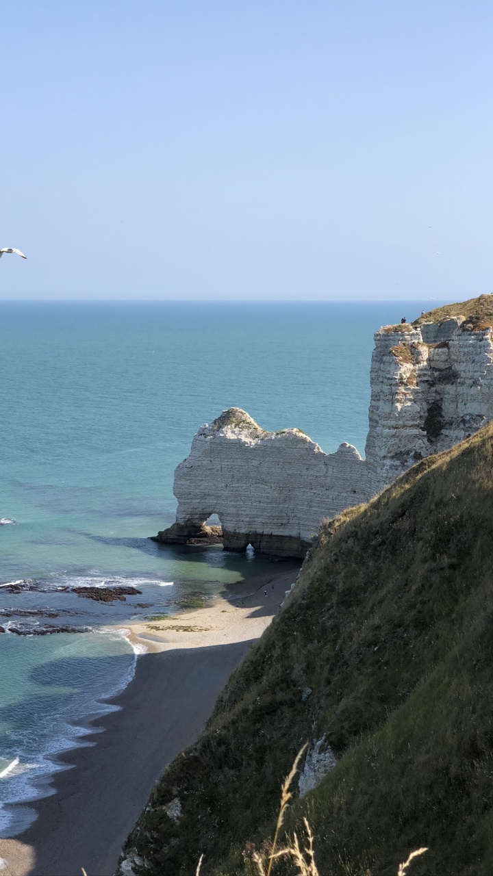 Обои побережье, море, мыс, вода, океан в разрешении 720x1280