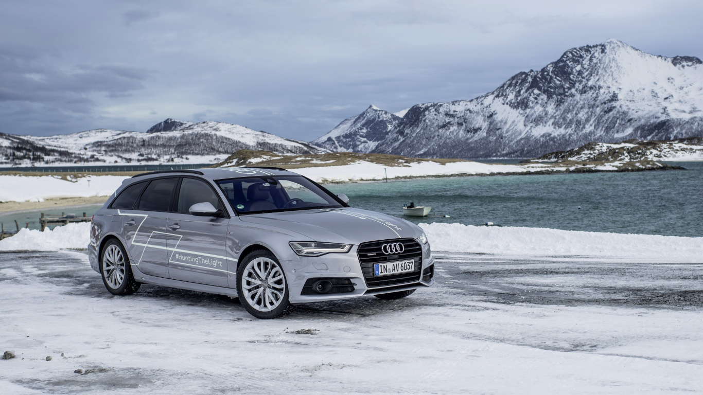 Обои audi, авто, Ауди А6 Авант, обод, колесо в разрешении 1366x768