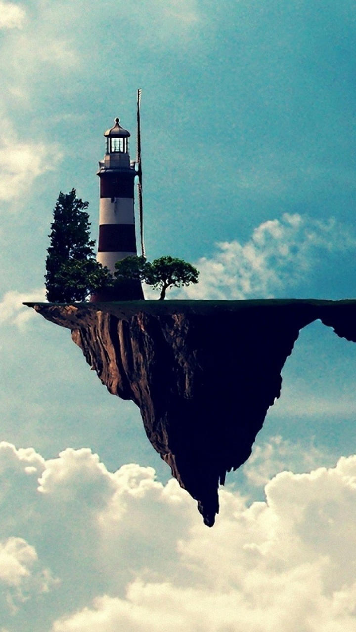 Обои группа Gorillaz, самолет, облако, атмосфера, самолеты в разрешении 720x1280