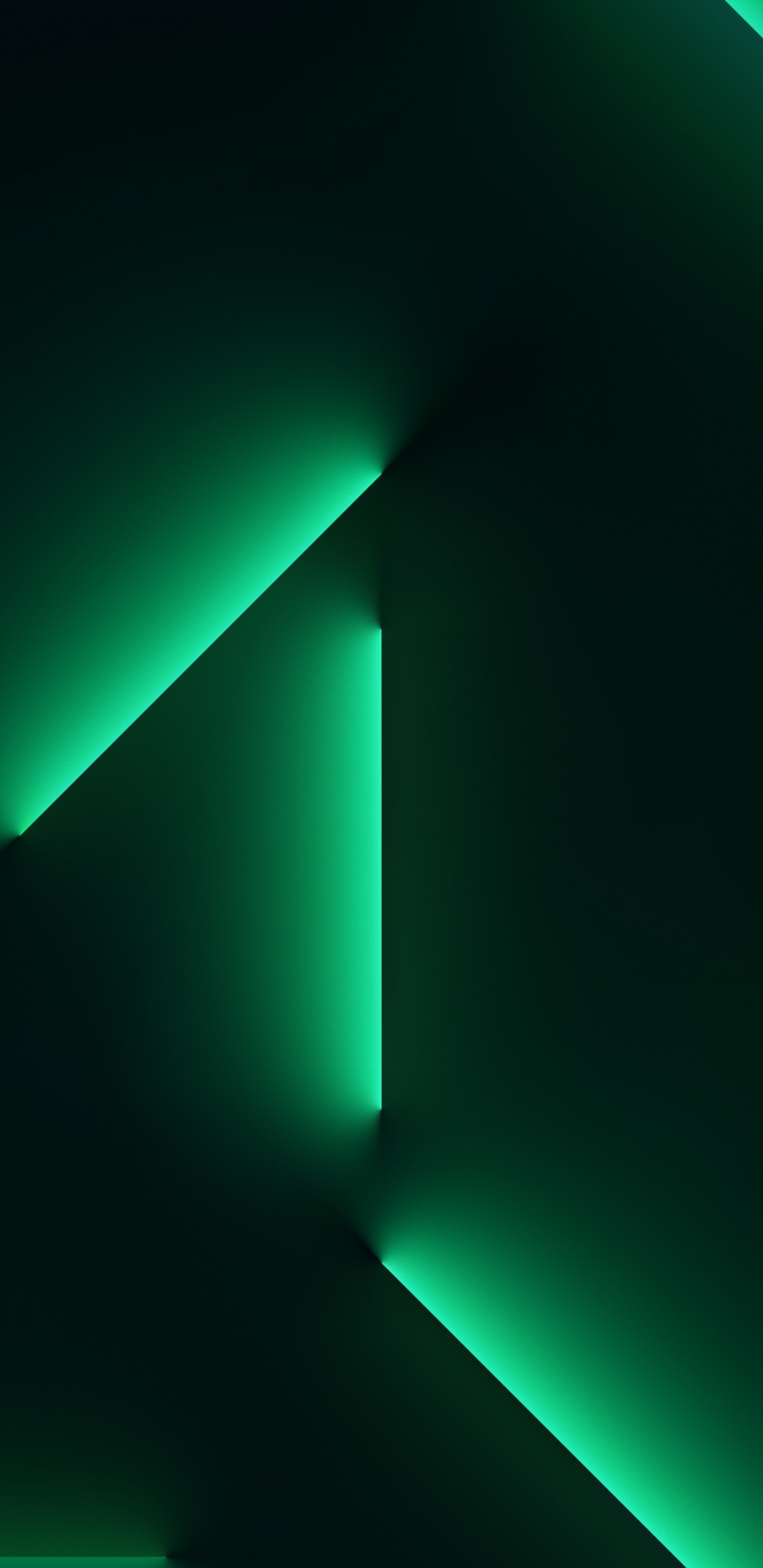 Обои альпийский зеленый, смартфон, яблоко, ios, красочность в разрешении 1440x2960