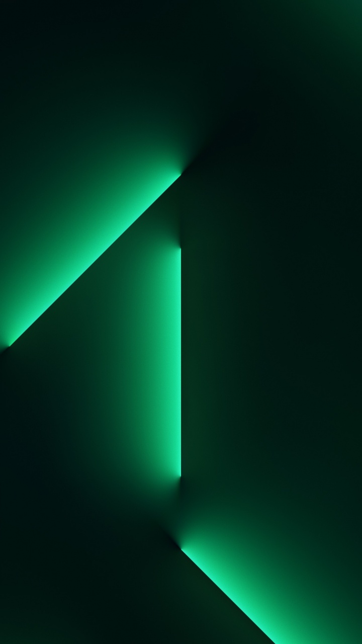 Обои альпийский зеленый, смартфон, яблоко, ios, красочность в разрешении 720x1280