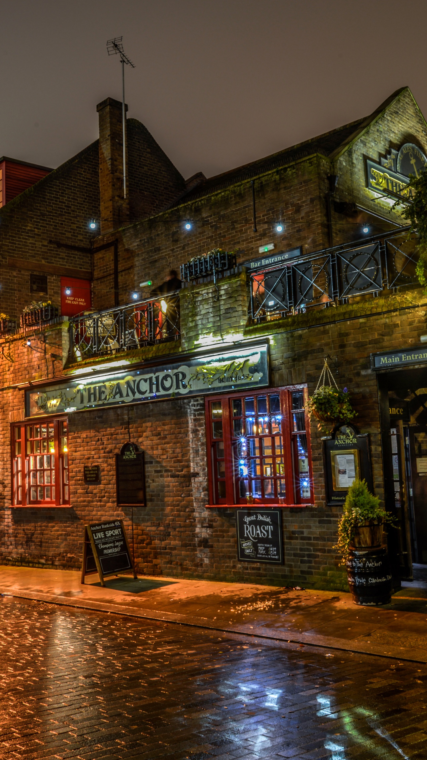 Обои Лондон, уличный фонарь, освещение, улица, ночь в разрешении 1440x2560