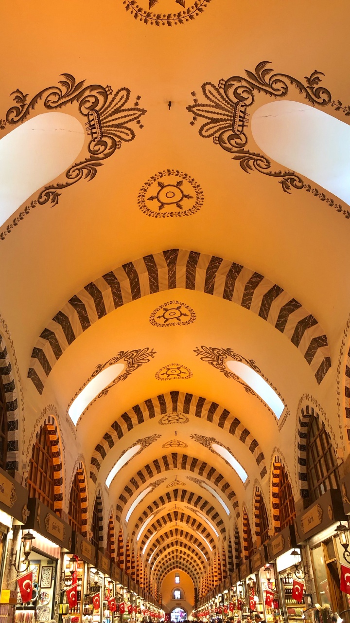 Обои арка, msr ars, международный аэропорт сабиха гёкчен, потолок, розничная продажа в разрешении 720x1280