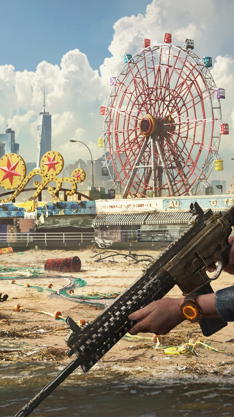 Обои видеоигра, налет, мир, шутер, ubisoft в разрешении 750x1334