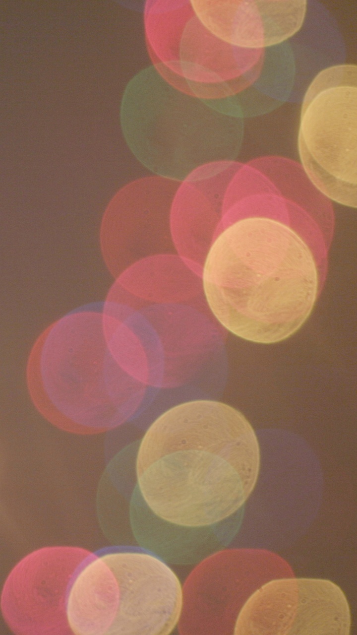 Обои боке, текстура, розовый, свет, круг в разрешении 720x1280