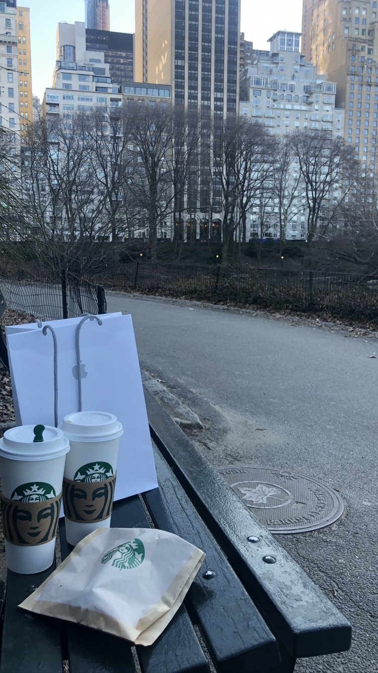 Обои Центральный парк, вода, башня, здание, городской район в разрешении 750x1334