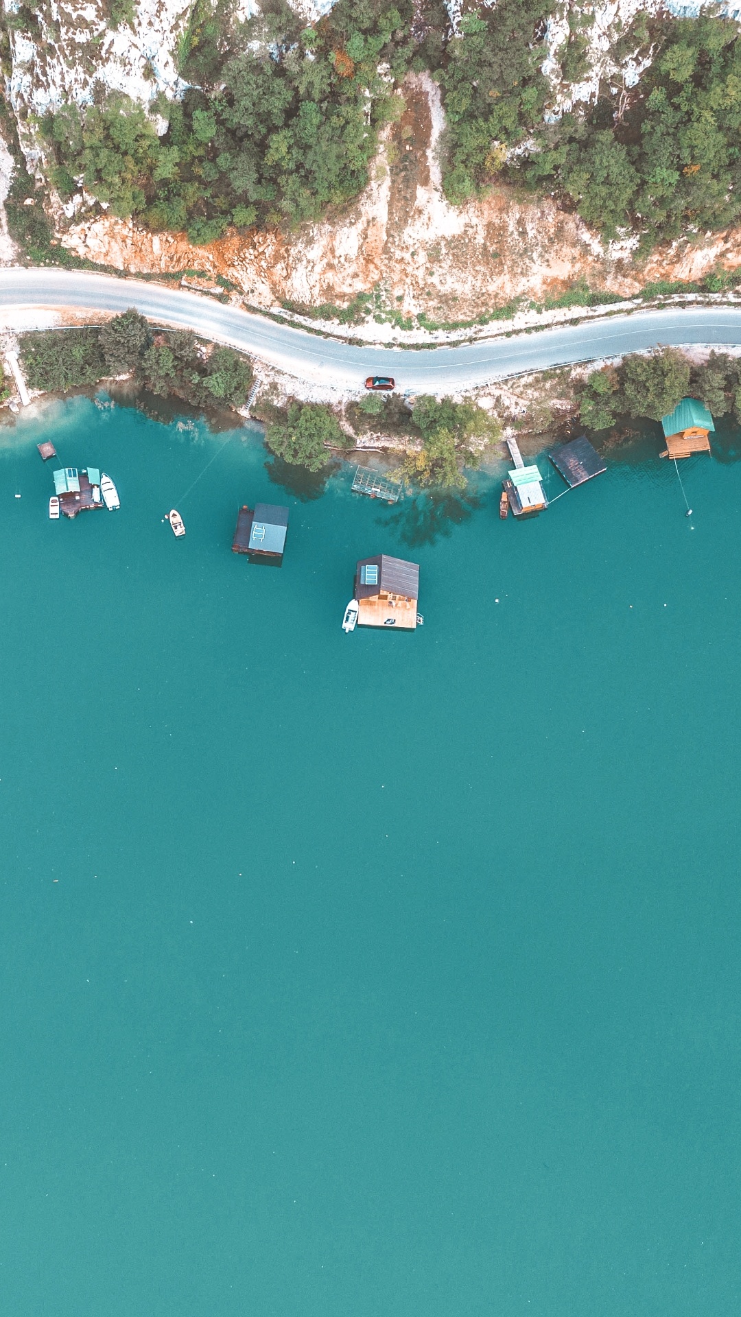 Обои море, вода, лодка, гидроресурсы, лазурный в разрешении 1080x1920