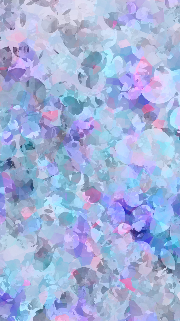 Обои абстракция, абстрактное искусство, пурпур, лаванда, сирень в разрешении 750x1334