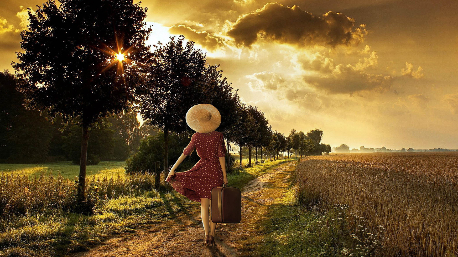 Обои Люди в природе, природа, свет, солнечный свет, природный ландшафт в разрешении 1920x1080