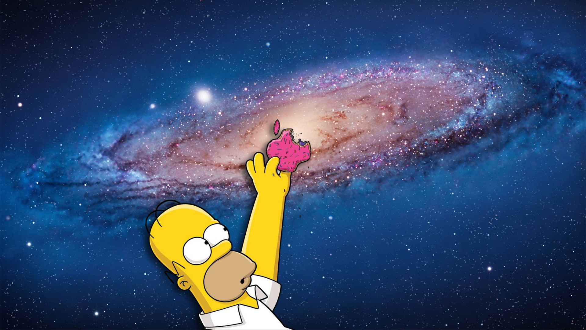 Обои космос, Галактика, космическое пространство, атмосфера, пространство в разрешении 1920x1080