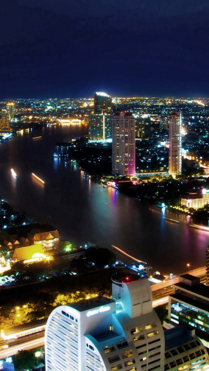 Обои Сирокко, Бангкок, город, городской пейзаж, городской район в разрешении 720x1280