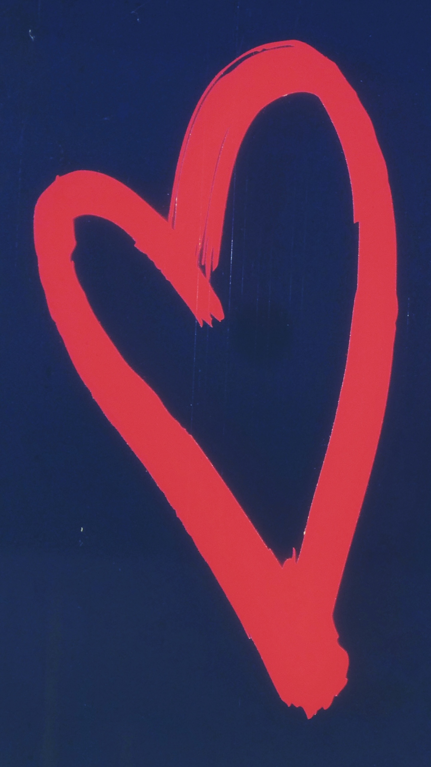 Обои сердце, электрик, пурпурный цвет, лого, символ в разрешении 1440x2560