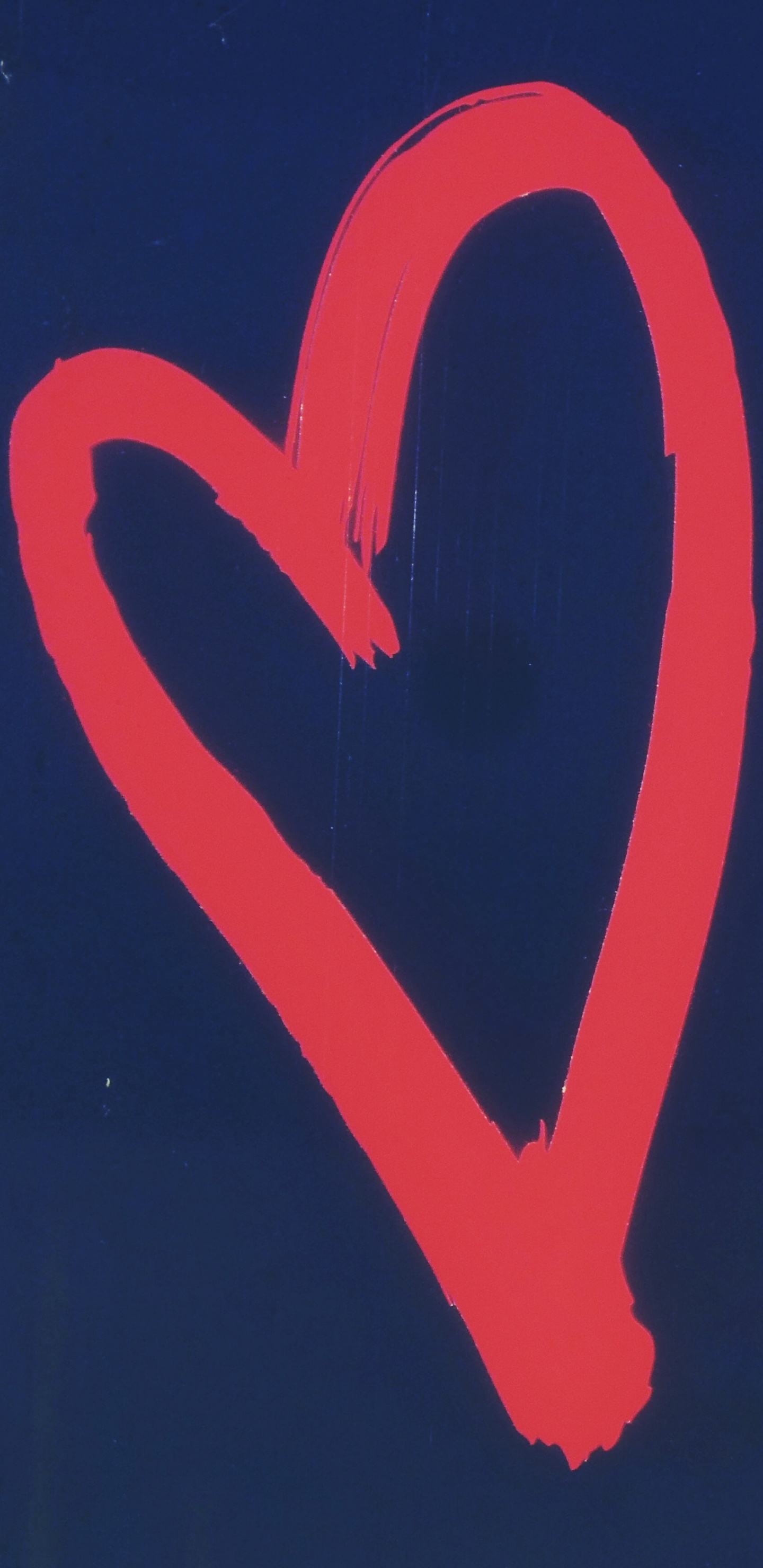 Обои сердце, электрик, пурпурный цвет, лого, символ в разрешении 1440x2960