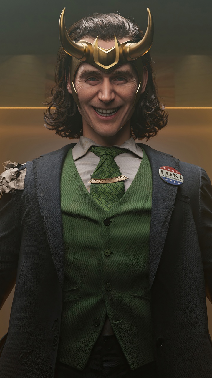 Обои When Loki Smiles в разрешении 720x1280