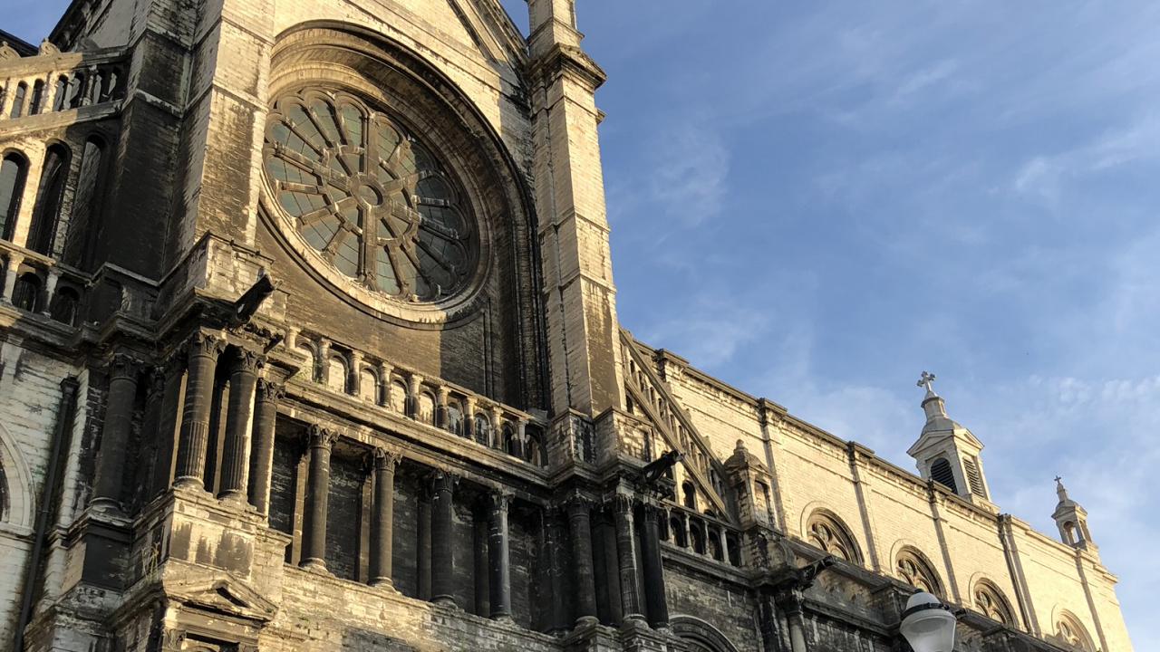 Обои средневековая архитектура, история, собор, Перечисленное здание, архитектура в разрешении 1280x720