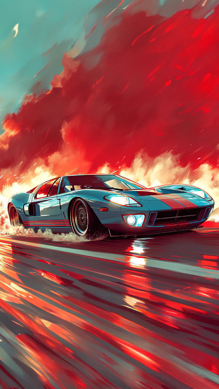 Обои Автомобильный, спорткар, легковые автомобили, спортивный гоночный автомобиль, Гранд туреры в разрешении 750x1334