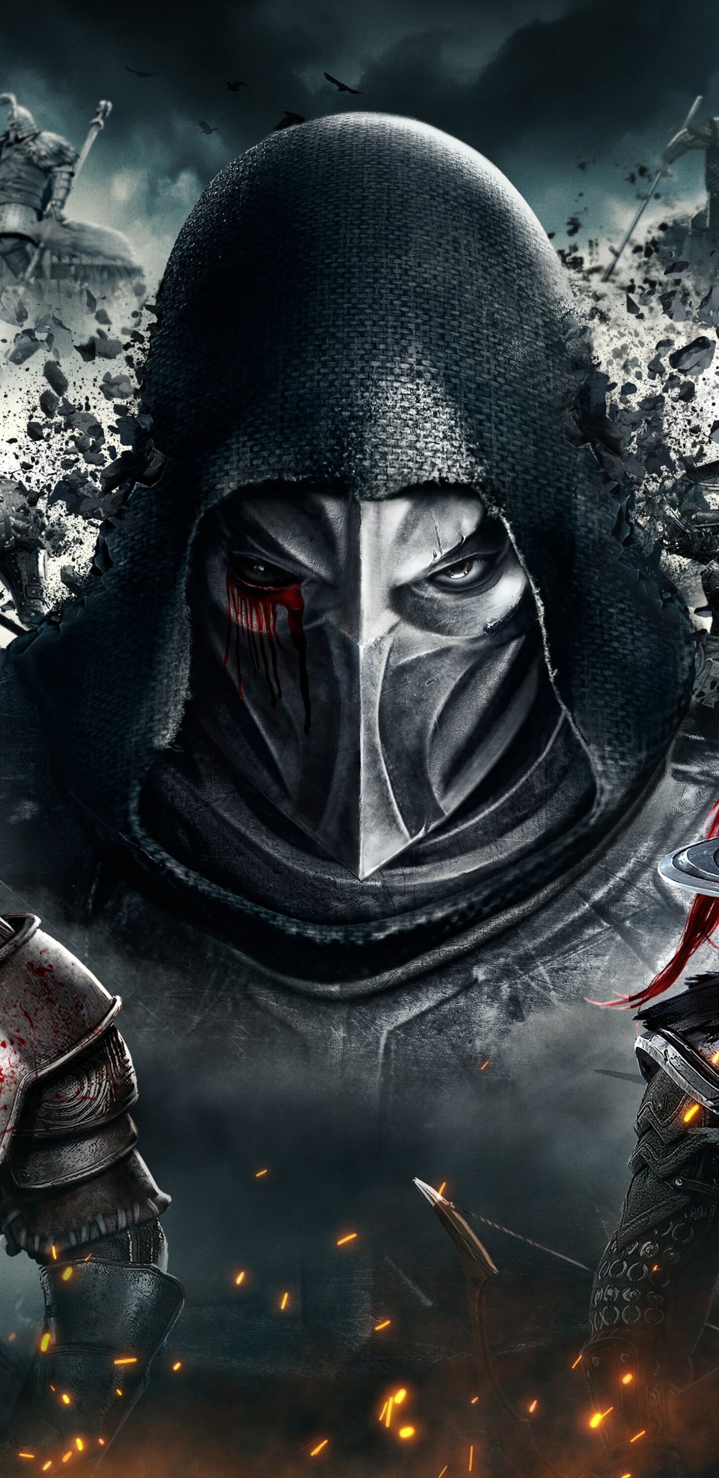 Обои стратегии видео игры, графический дизайн, вымышленный персонаж, многопользовательская видео игра, игры в разрешении 1440x2960