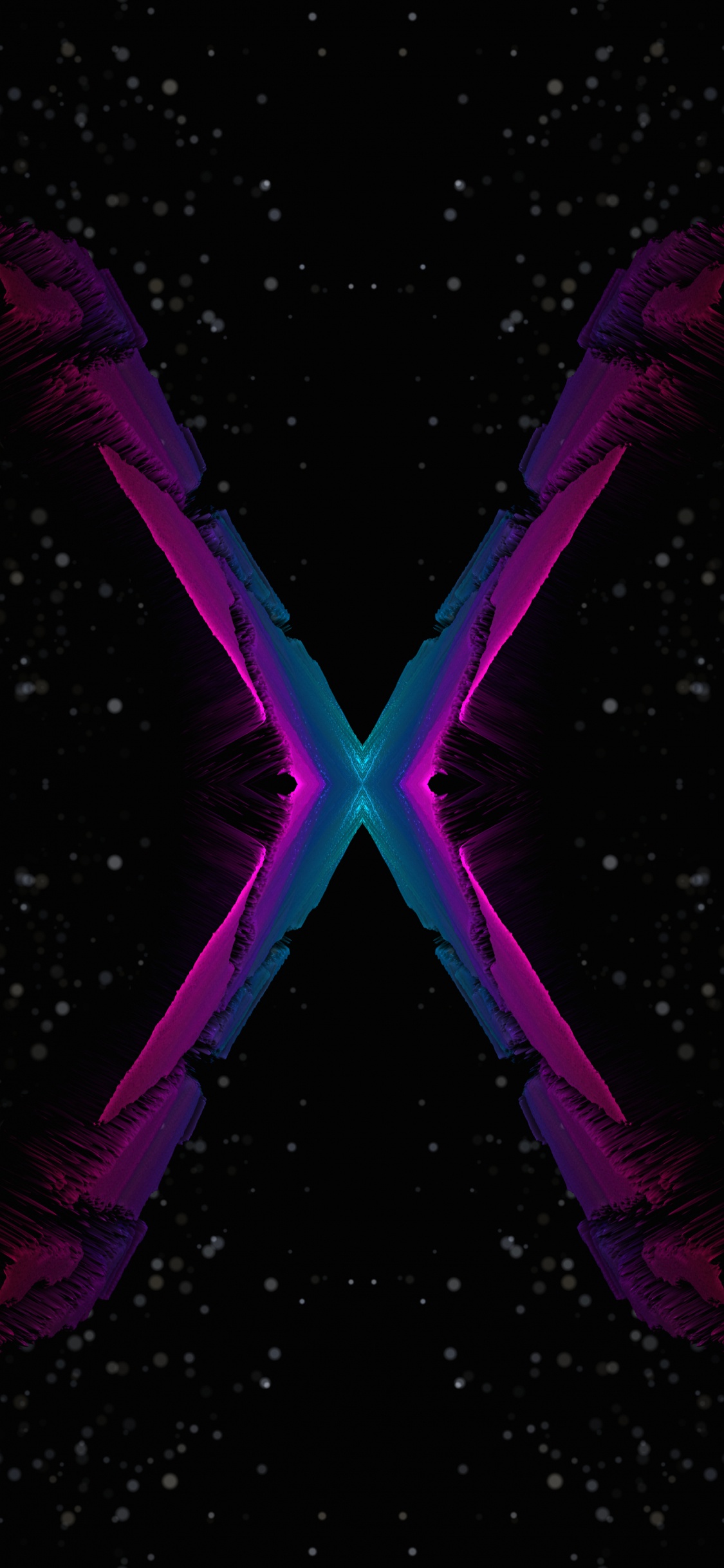 Обои пурпур, розовый, графический дизайн, пурпурный цвет, дизайн в разрешении 1125x2436