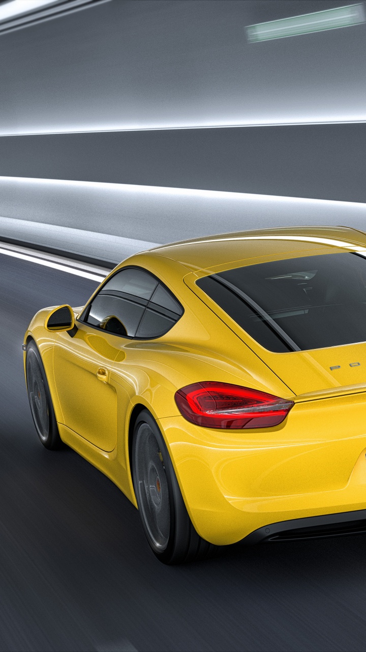 Обои Порше Кайман 2014, Порше, авто, спорткар, Porsche Cayman S в разрешении 720x1280