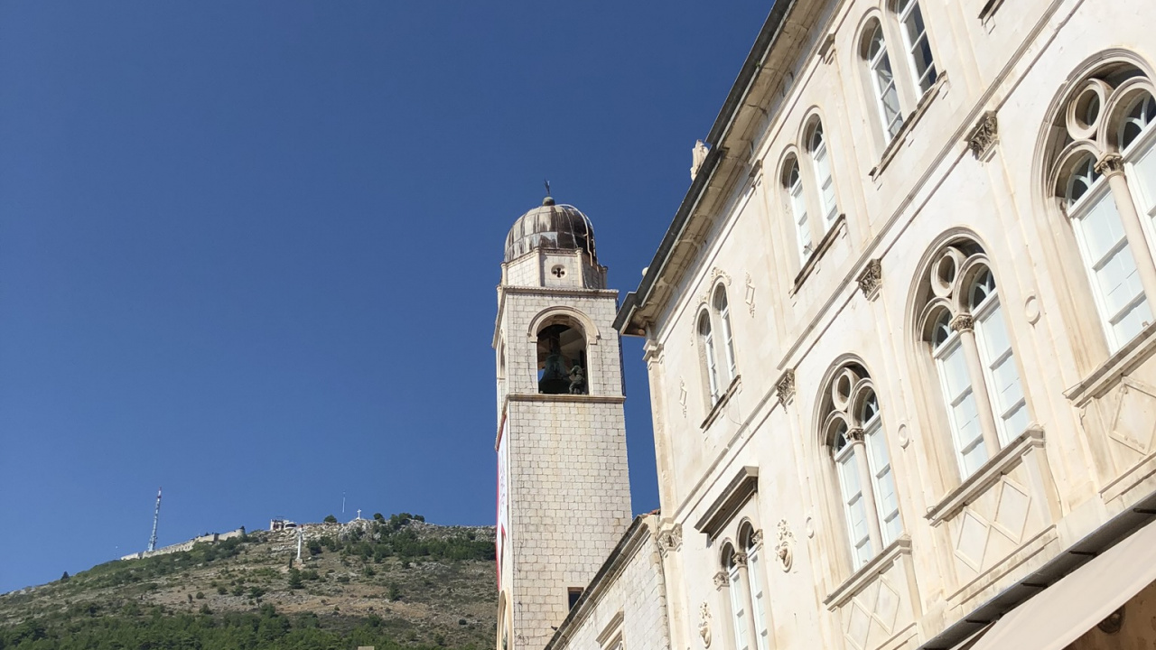 Обои Sponza Palace, путешествие, окно, архитектура, городок в разрешении 1280x720