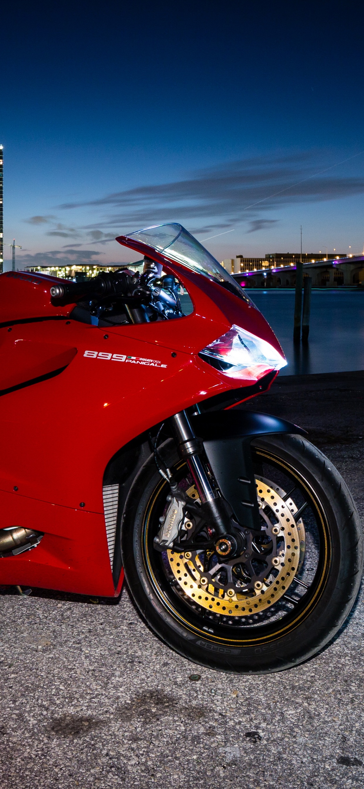 Обои дукати 899, ducati, мотоцикл, спортивный мотоцикл, авто в разрешении 1242x2688