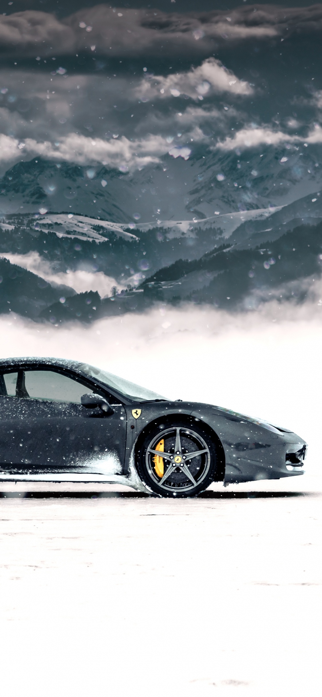 Обои спорткар, кузов купе, суперкар, Феррари Калифорния, авто в разрешении 1125x2436