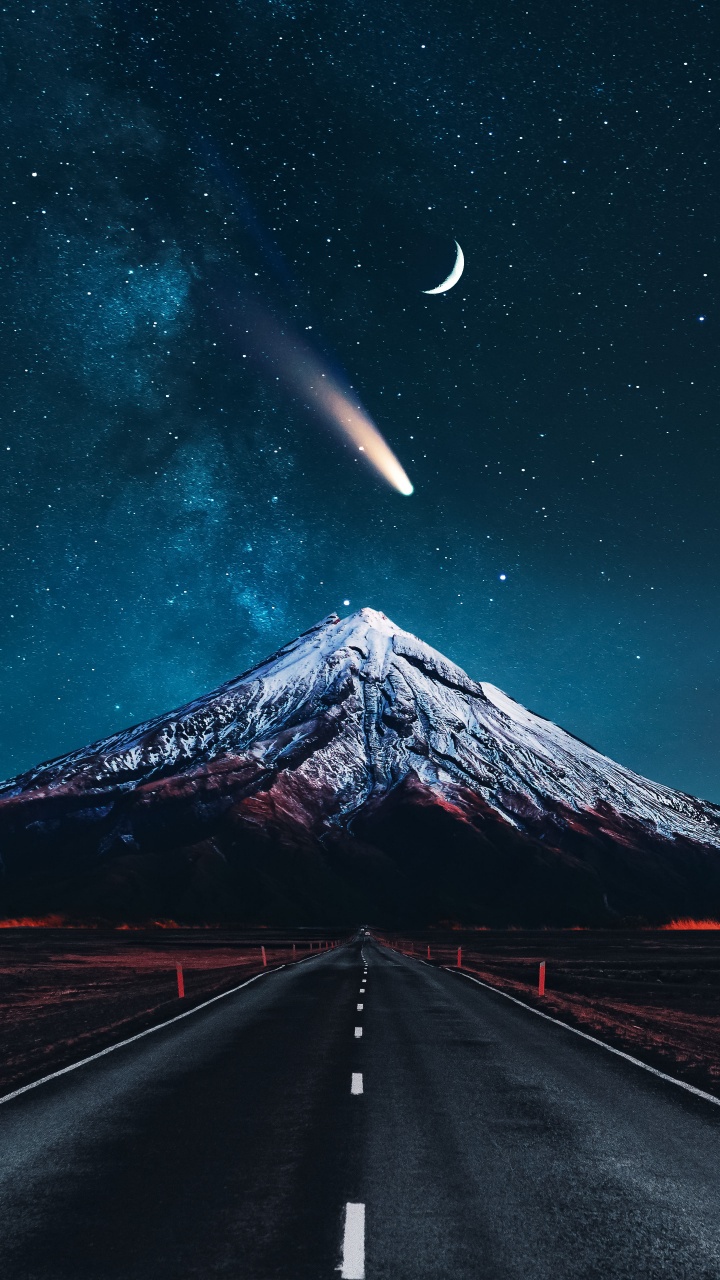 Обои природа, пейзаж, атмосфера, мир, освещение в разрешении 720x1280