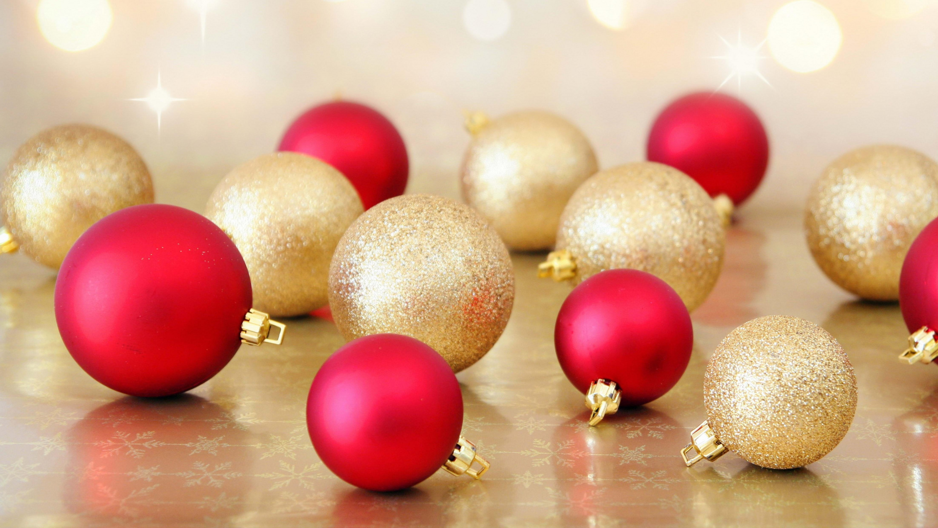 Обои Рождественский день, рождественский орнамент, Рождественские украшения, Рождество, музыка в разрешении 1920x1080