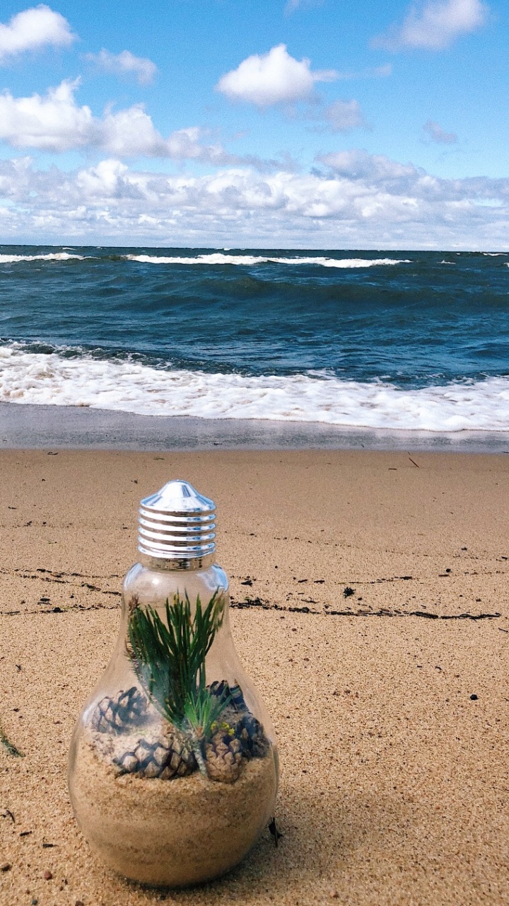 Обои море, пляж, вода, физика, наука в разрешении 720x1280