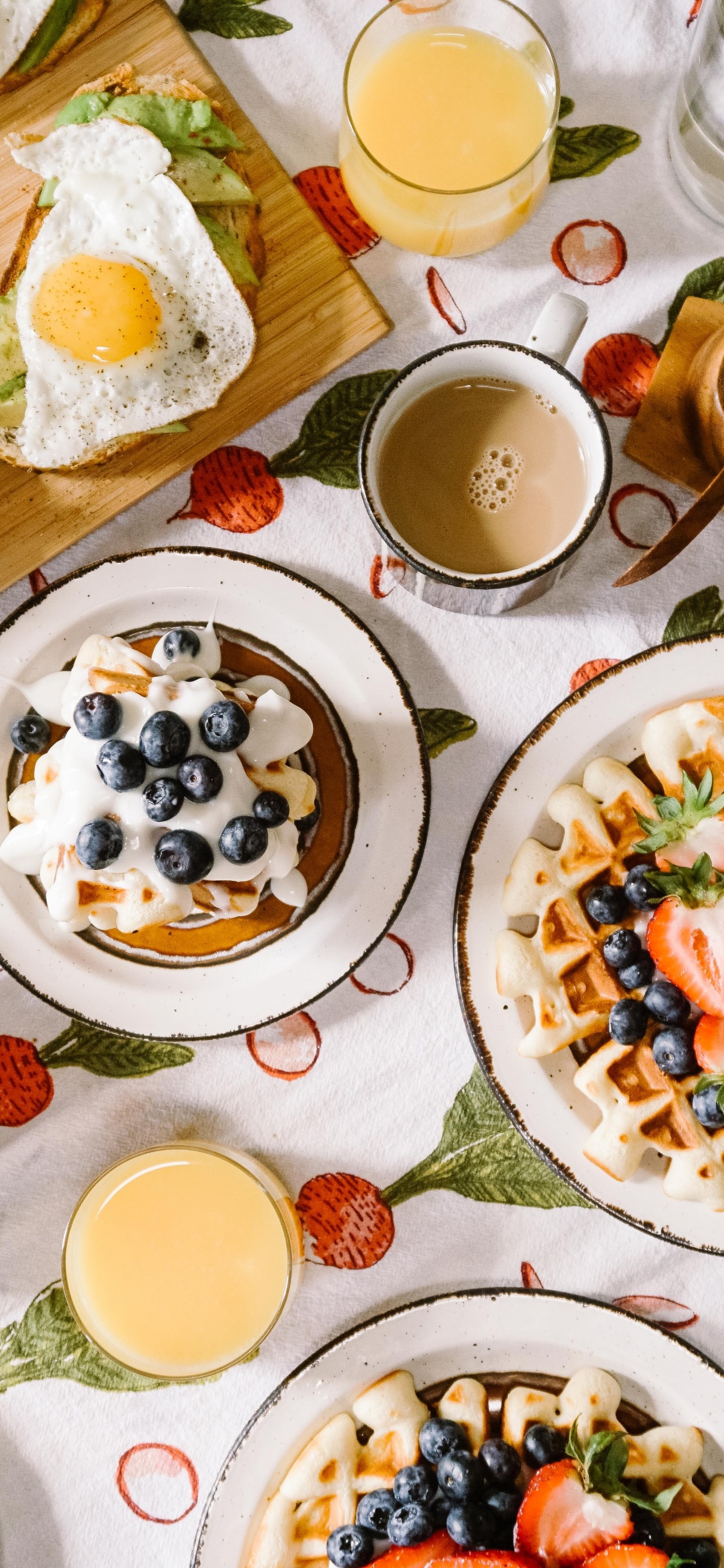 Обои вкусная еда, итальянская кухня, паста, Кулинария, завтрак в разрешении 1242x2688