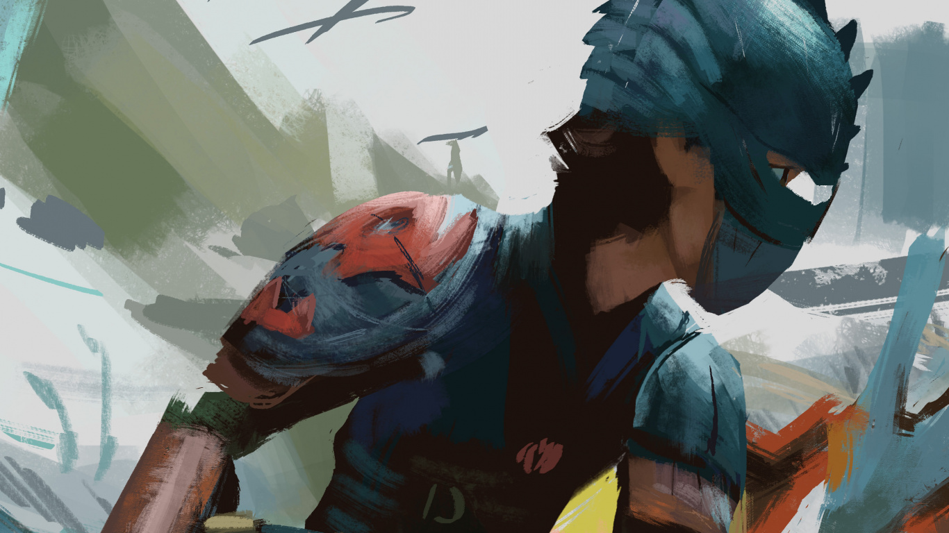 Обои Как тренировать своего дракона, арт, Беззубые, иллюстрация, эскиз в разрешении 1366x768