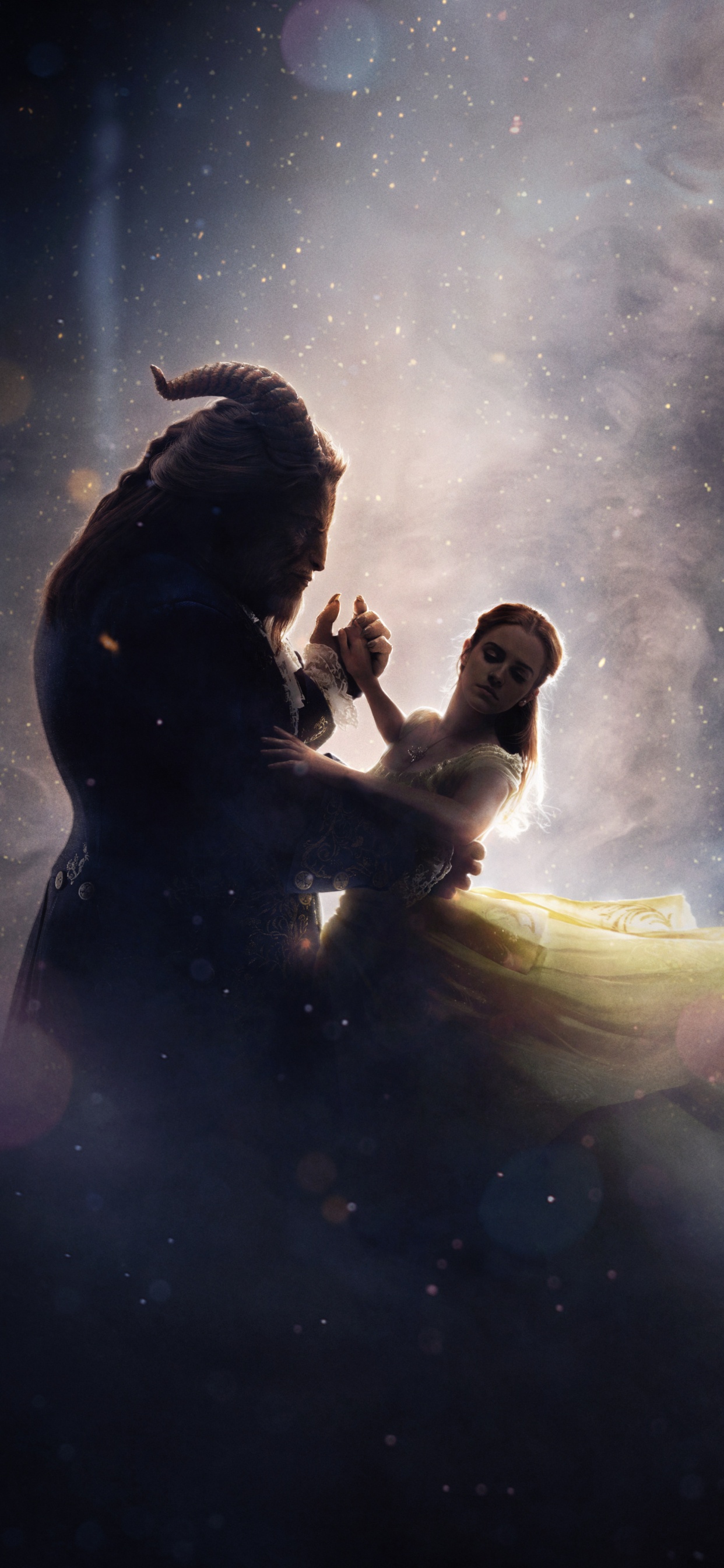 Обои зверь, темнота, свет, атмосфера, ночь в разрешении 1242x2688