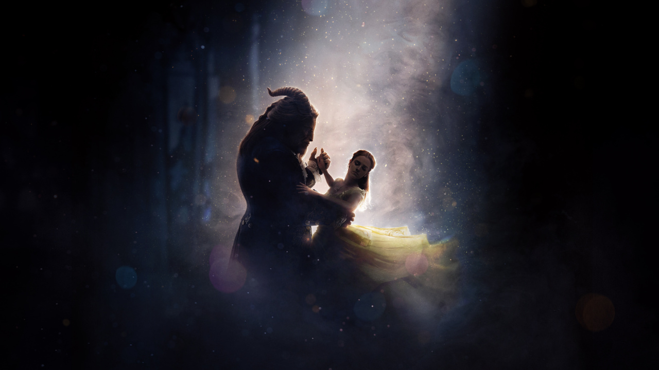 Обои зверь, темнота, свет, атмосфера, ночь в разрешении 1280x720