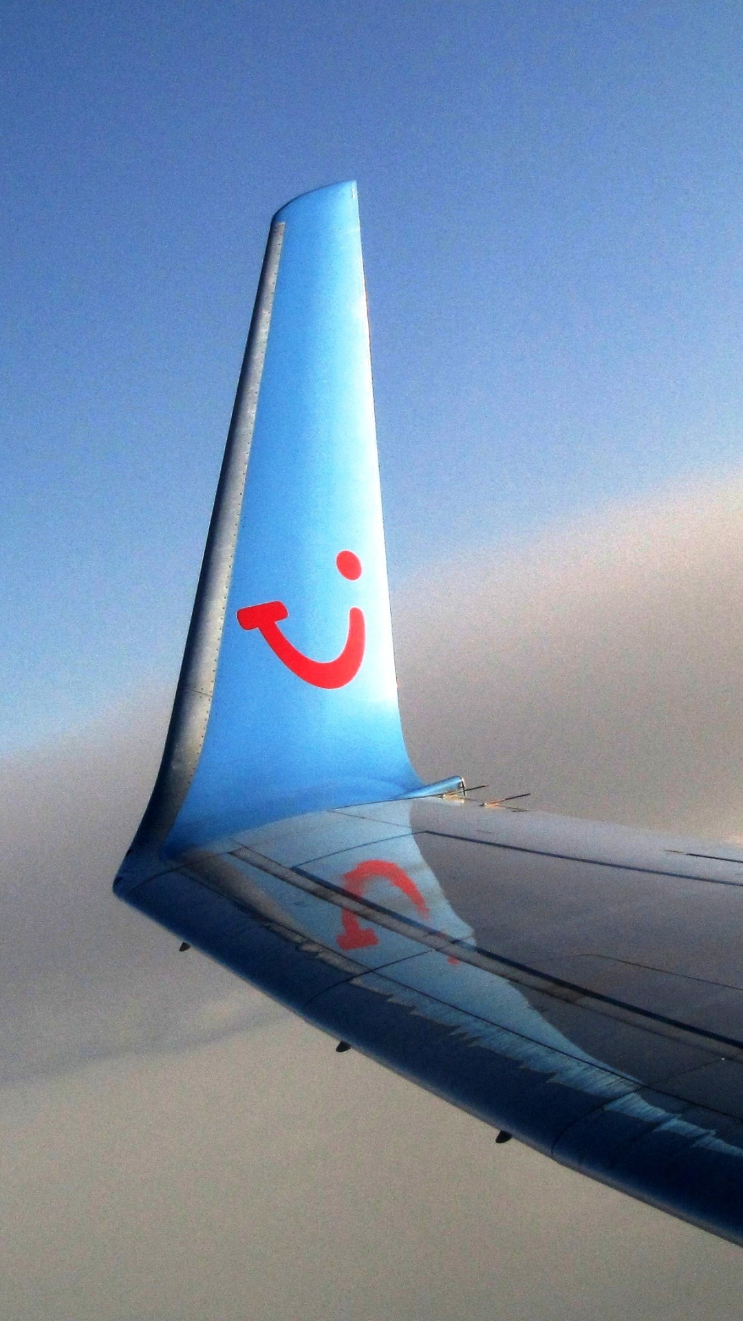 Обои самолет, авиация, самолеты, авиакомпания, полет в разрешении 1080x1920