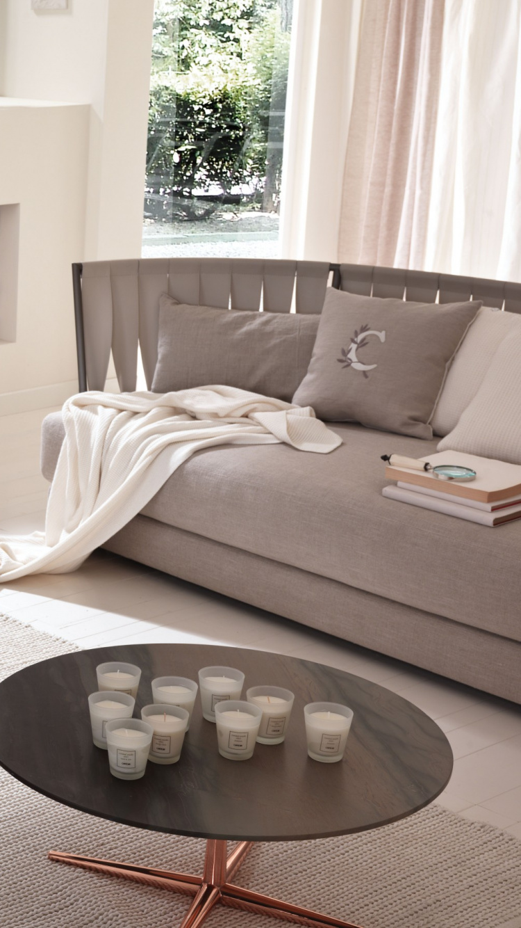 Обои мебель, стул, гостиная комната, кофейный столик, дизайн в разрешении 750x1334